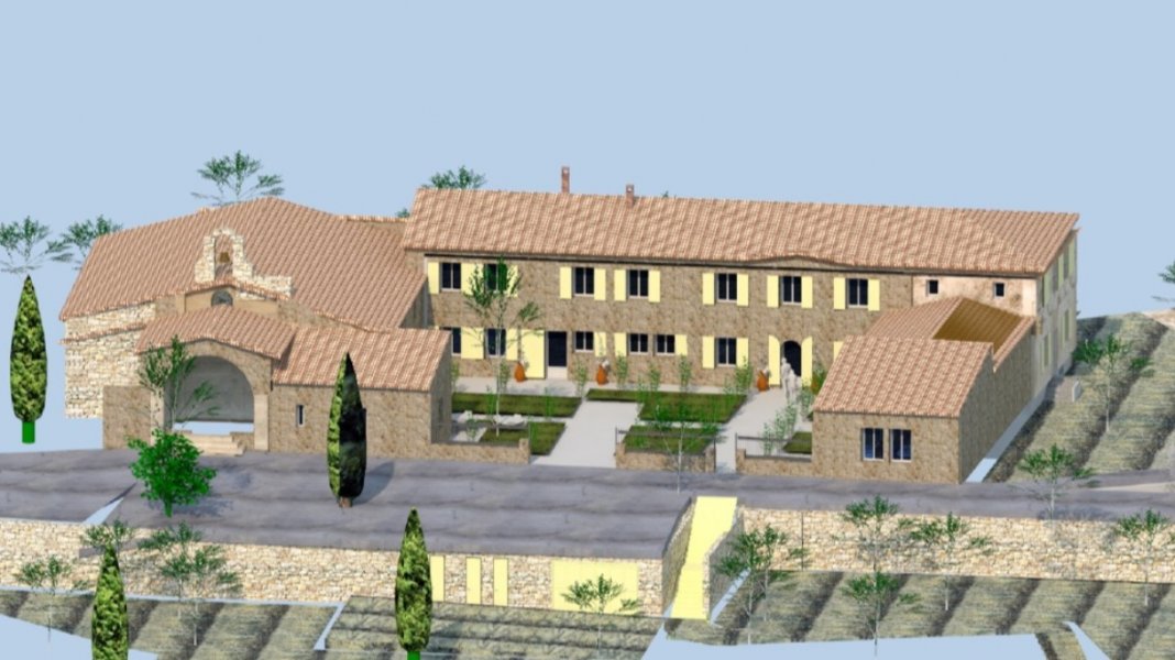 BEDOIN - Réhabilitation du prieuré Moustier